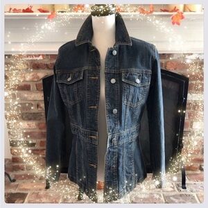 Eddie Bauer Jean Jacket Vintage Size XS